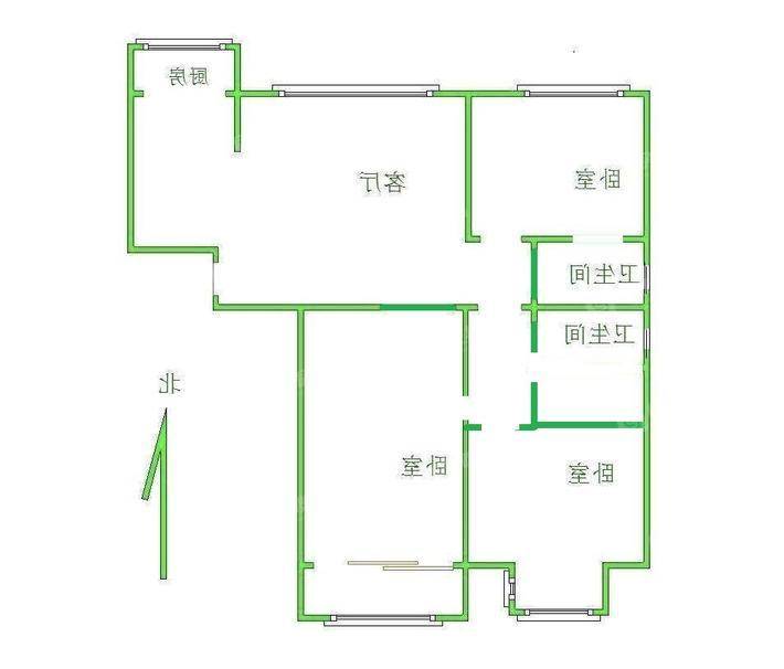颐和文园西院3室2厅2卫136㎡