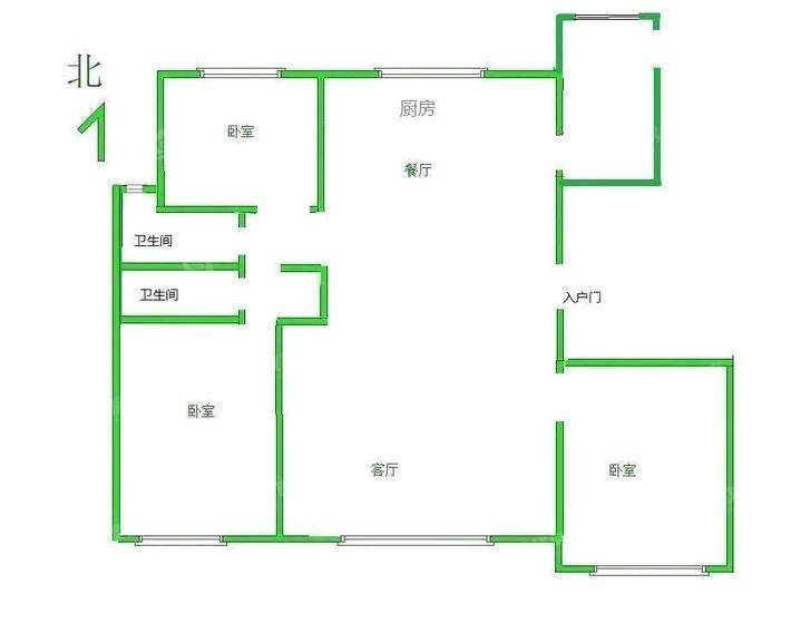吉祥天著4室2厅2卫167㎡