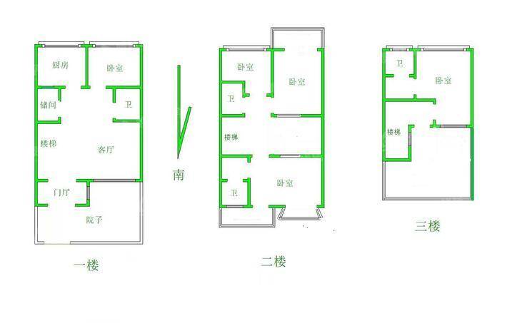 顺和小区5室2厅3卫195㎡