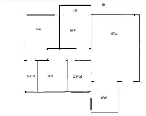 荣盛四季花语3室2厅2卫114㎡