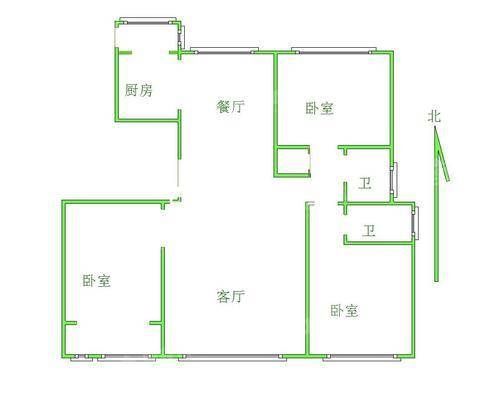 皇家壹里（B区）3室2厅2卫138㎡