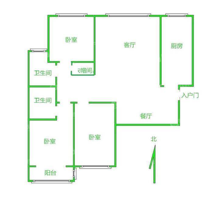 凤凰城（C区）3室2厅2卫135㎡