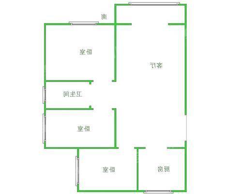 保利拉菲公馆3室2厅1卫89㎡