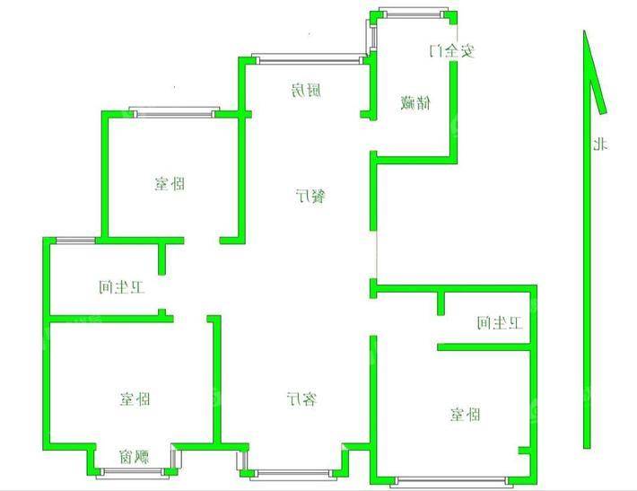 天成明月洲东区3室2厅2卫139㎡