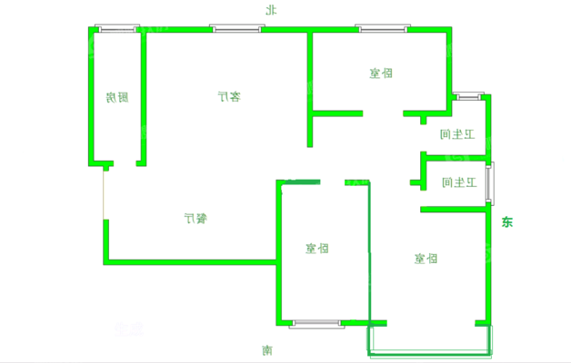 凤凰城（C区）3室2厅2卫135㎡