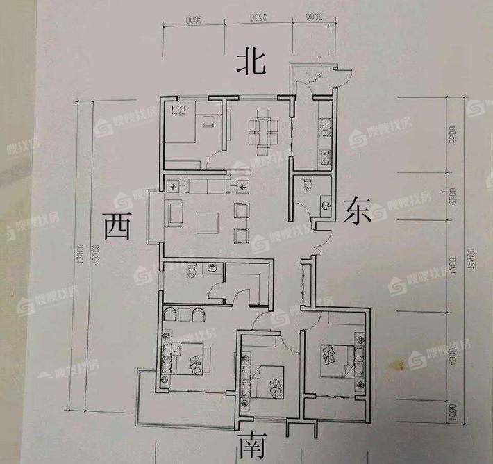 荣盛阿尔卡迪亚新儒苑3室2厅2卫167㎡