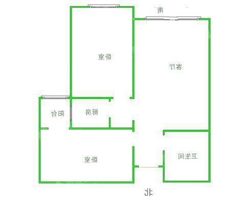 贻成御景狮城2室2厅1卫92㎡