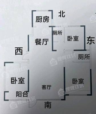 天成澜湾西区3室2厅2卫146㎡