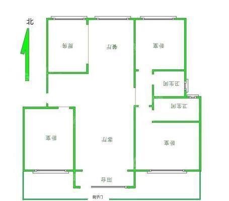 荣盛香堤荣府3室2厅2卫132㎡