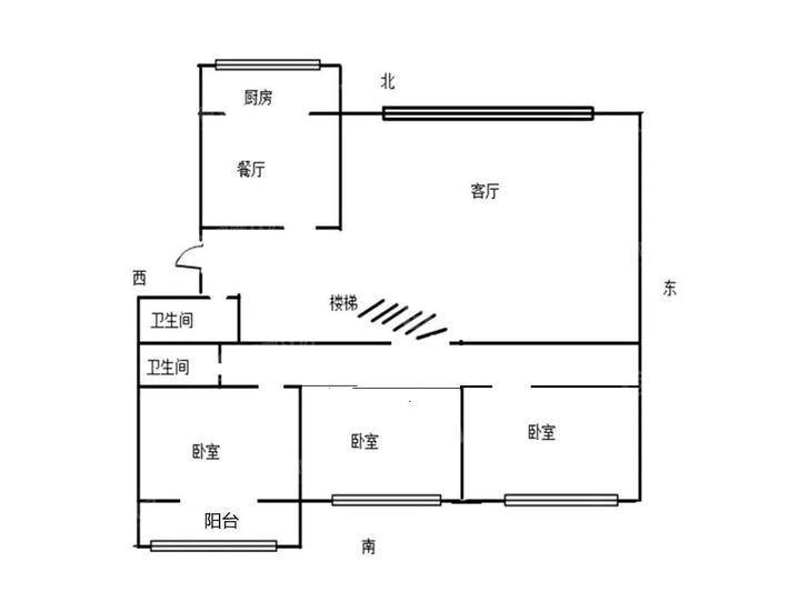 生产资料宿舍（小王庄）3室2厅2卫149㎡