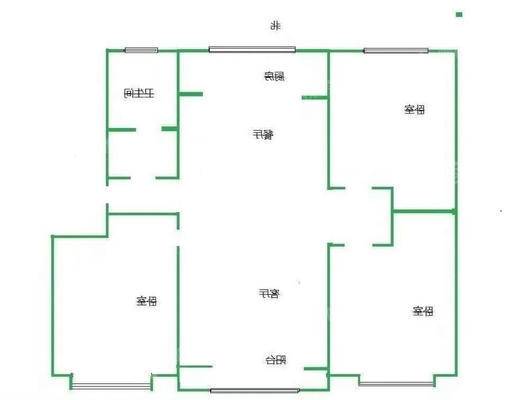 世纪福邸3室2厅1卫118㎡