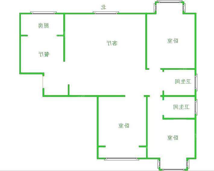 颐和文园西院3室2厅2卫135㎡