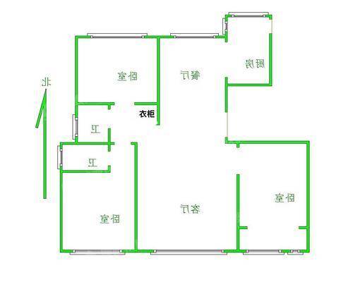 皇家壹里（B区）3室2厅2卫138㎡