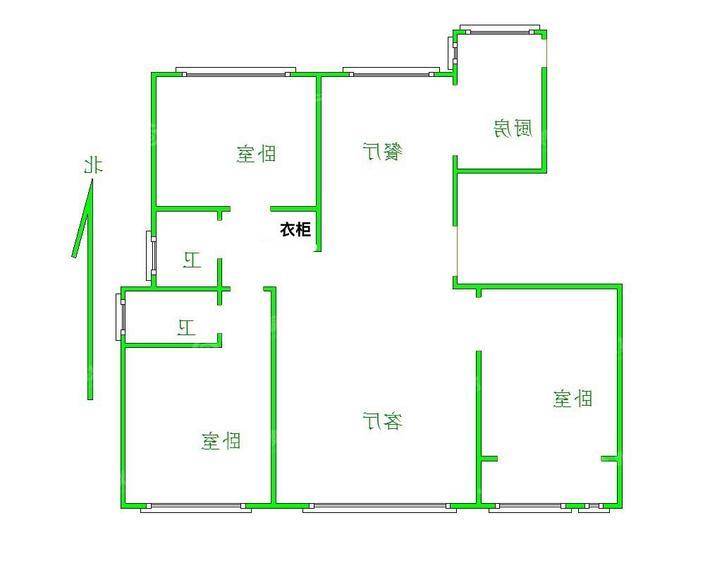 皇家壹里（B区）3室2厅2卫138㎡