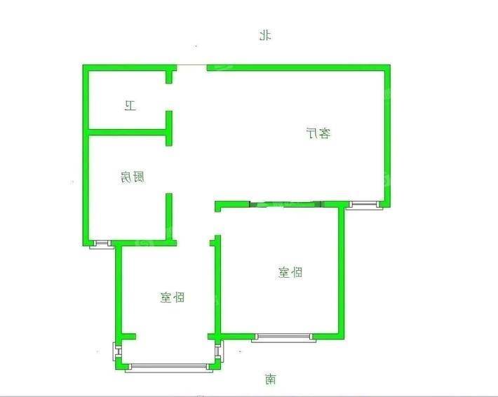 百合世嘉2室2厅1卫81㎡