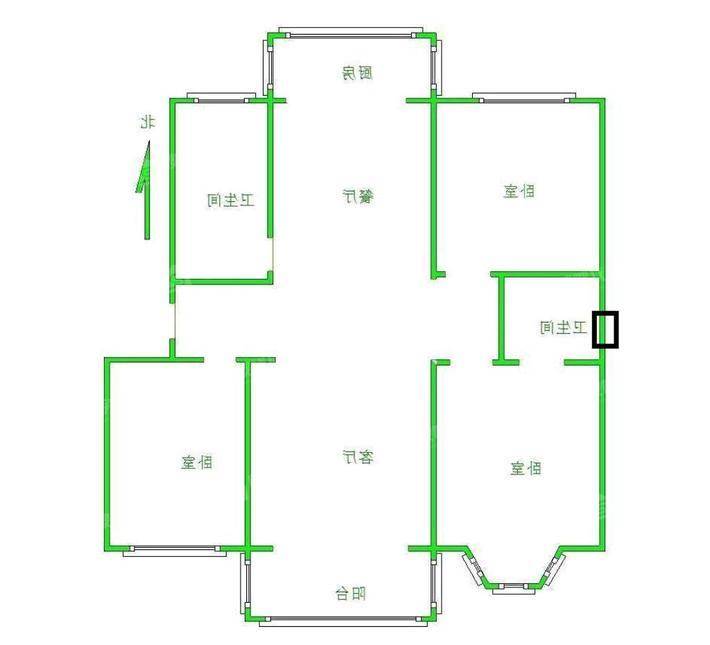 恒顺花园3室2厅2卫122㎡