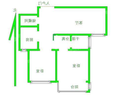 凤凰城（B区）2室1厅1卫86㎡
