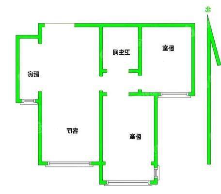 凤凰城（B区）2室2厅1卫89㎡