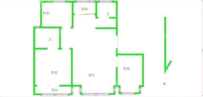 佳苑领域3室2厅2卫141㎡