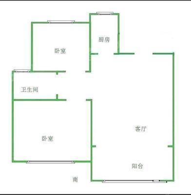 大运河新村（安运佳苑）2室1厅1卫87㎡