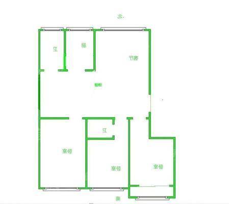 西环住宅小区3室2厅2卫133㎡