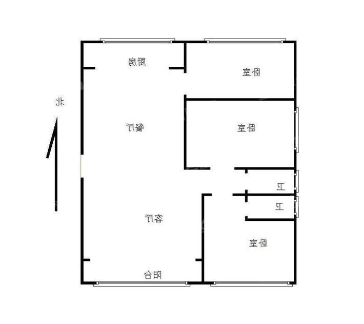 天成明月洲西区3室2厅2卫115㎡