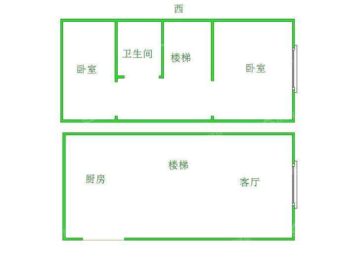 泰合星耀城2室1厅1卫41㎡