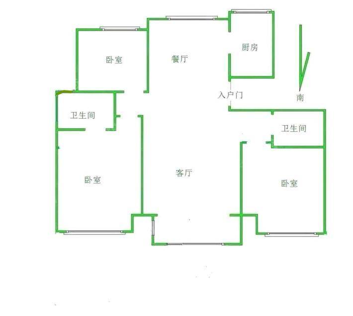 颐和庄园（三期B区）3室2厅2卫139㎡