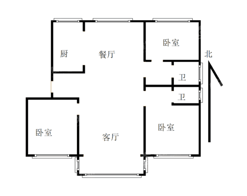 锦熙府3室2厅2卫128㎡