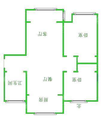 颐和庄园（三期B区）2室2厅1卫95㎡