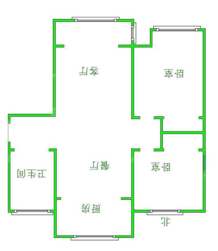 颐和庄园（三期B区）2室2厅1卫95㎡