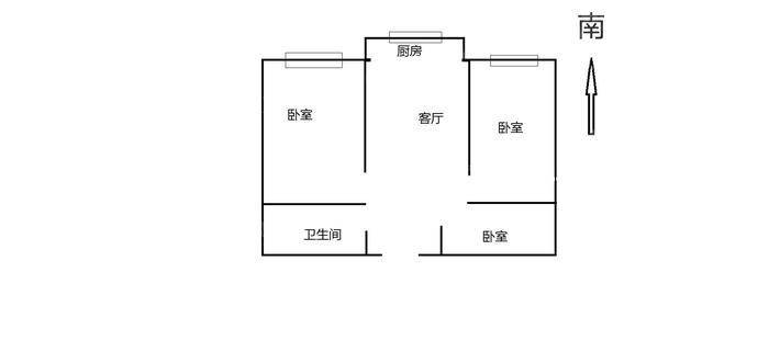 老八中宿舍楼（八中安置楼）3室2厅1卫74㎡