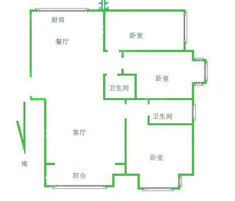 天成明月洲东区3室2厅2卫133㎡